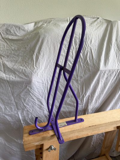 zadel houder steun paars