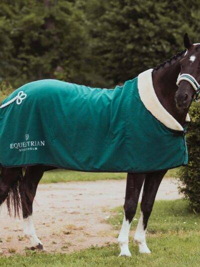 EQUISTRIAN STOCKHOLM fleecedeken mt rijke teddykraag, mt 205