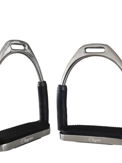 Cheyrio RVS Stijgbeugels – antislip & comfortabel